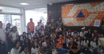 Estudantes da Escola Vereador Paulo Reis visitam Centro Integrado de Gerenciamento de Riscos e Desastres