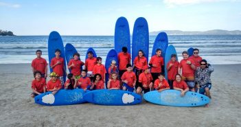 Encerramento da escolinha de surf será no domingo (08/12)