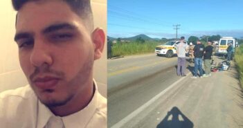 Identificado jovem que morreu em grave acidente na SC-410, em Canelinha