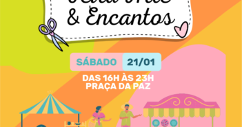 Sábado (21/01) tem Feira Artes & Encantos na Praça da Paz em Itapema