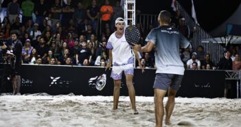 Atleta de Itapema (SC) derruba dupla com dois top 5 do mundo em Itumbiara (GO) e dá salto no ranking