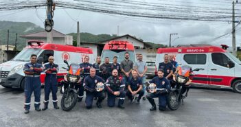 Itapema é pioneira em Santa Catarina com início do atendimento das “motolâncias” no SAMU