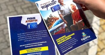 Campanha “Dê Espaço ao Respeito” vai alertar sobre as vagas reservadas nos estacionamentos