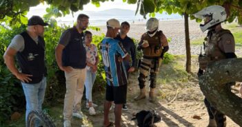 Prefeitura de Itapema realiza operação de abordagem social na Meia Praia