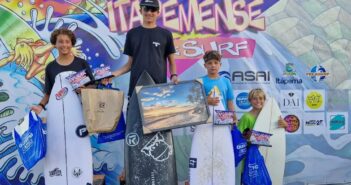 Fim de semana com Itapema em diversos pódios em Santa Catarina