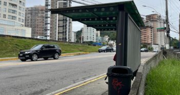 Secretaria de Planejamento Urbano realiza levantamento dos pontos de ônibus em Itapema