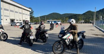SAMU de Itapema promove treinamento para motociclistas das forças de segurança