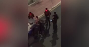Guarda dá socos e chutes em homem abordado na Avenida Atlântica, em Balneário Camboriú