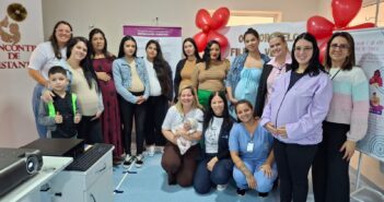 Gestantes participam de visita guiada à Maternidade do Hospital Santo Antônio